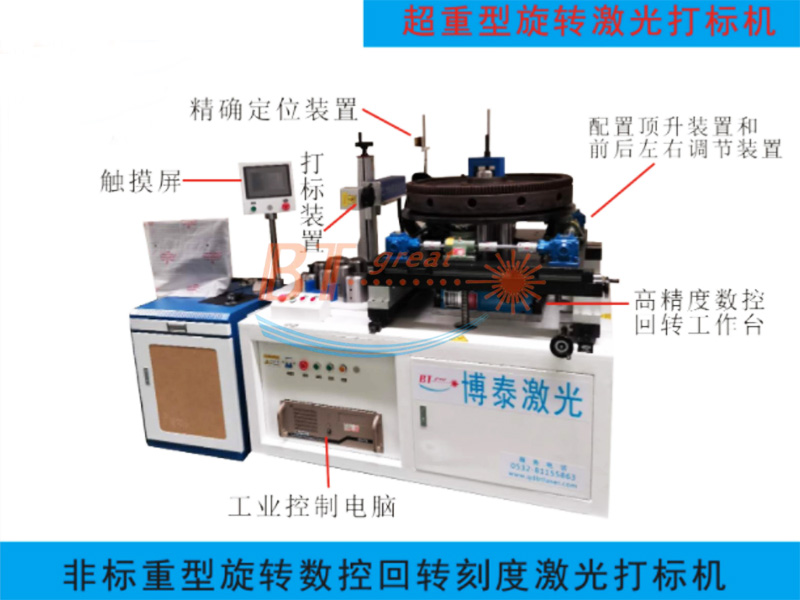 超重型旋转激光打标机